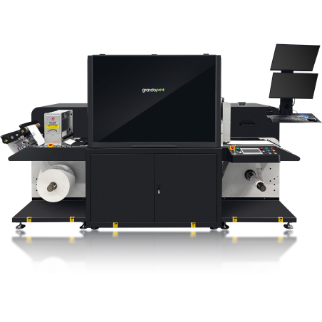 Label Printer 120mm 4 farver + hvid