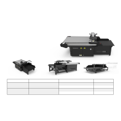Kartech KF-0912 skæremaskinen 90cm x 120cm med belte til fremtræk og supply bord